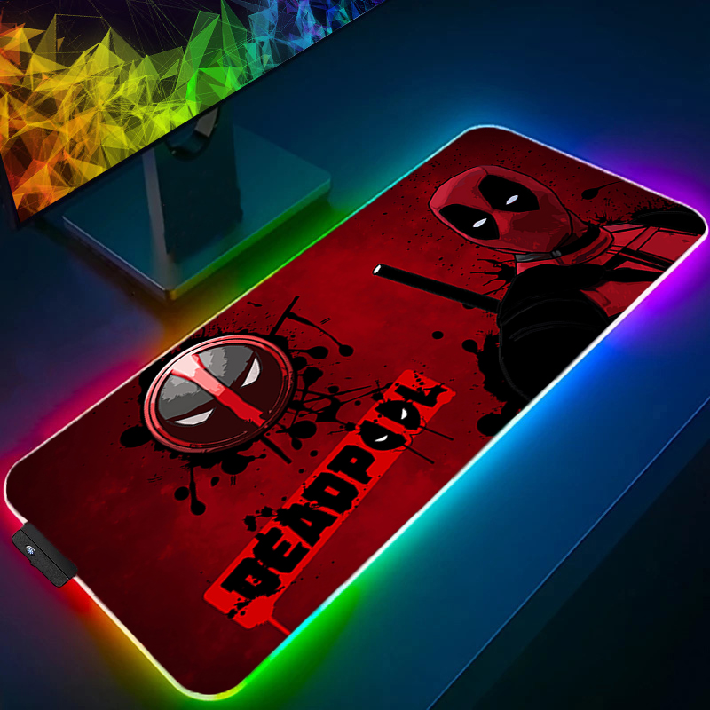 Pc Gaming Sultan - LED Mauspad Gaming Hintergrundbeleuchtung Lock Edge