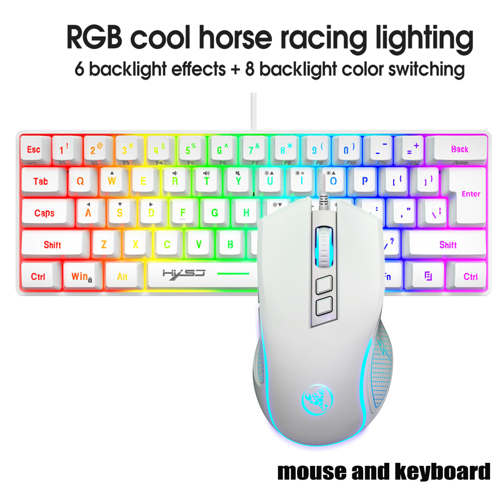 Pc Gaming Sultan - Tastatur- und Maus-Set Gamer-Tastaturen-Kombos 60% PC-Tastatur