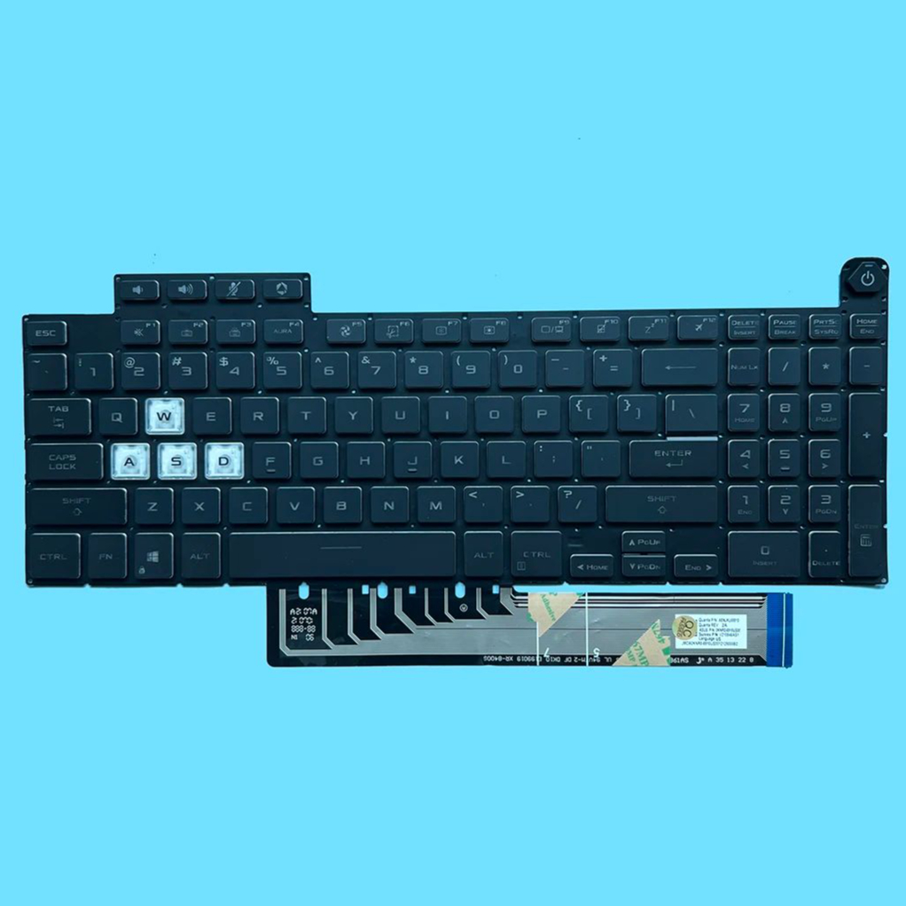 Pc Gaming Asus - XIN-Russisch-US RGB-Laptop-Tastatur mit Hintergrundbeleuchtung für ASUS