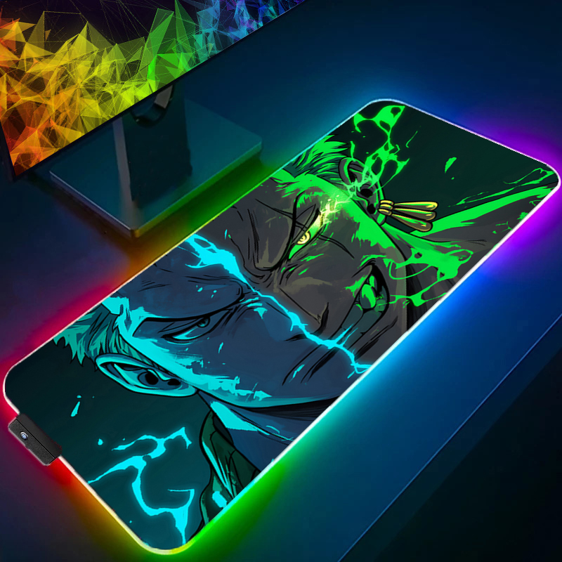 Pc Gaming Sultan - ONE PIECE Zoro Mauspad RGB Gaming