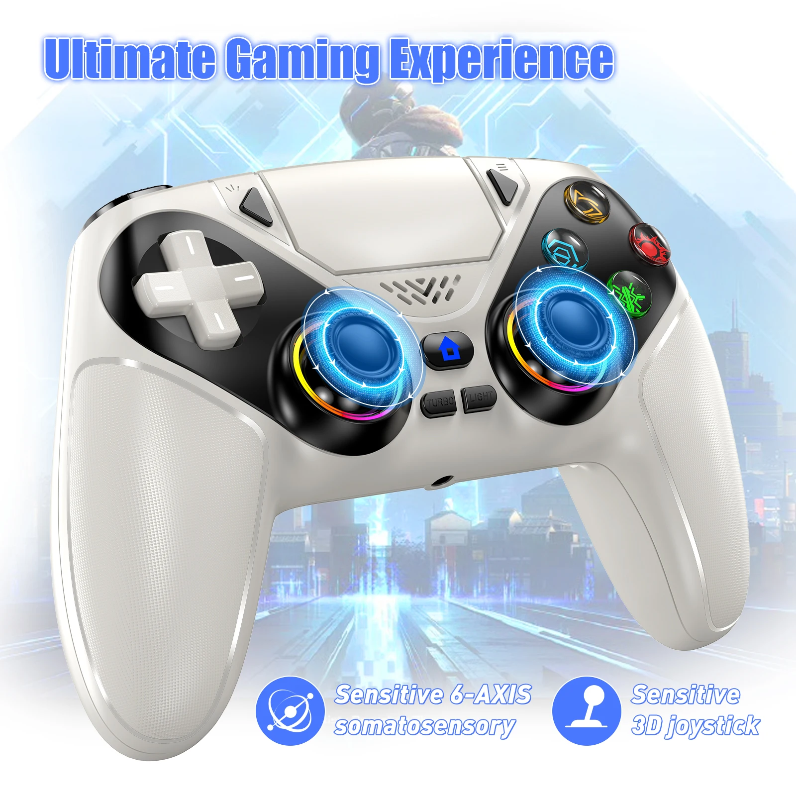 Kabelloser Controller Gamepad  – Pc Gaming Ps5 Bewertung und Preis