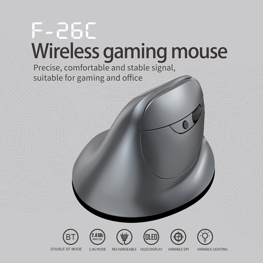 F-26C Vertikale Gamer-Mäuse, e – Pc Gaming Optimization Bewertung und Preis