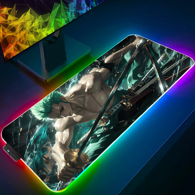 ONE PIECE Zoro Mauspad RGB Gam – Pc Gaming Sultan Bewertung und Preis