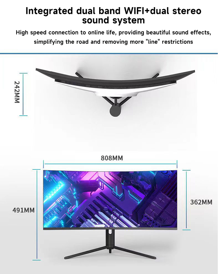 34 Zoll 4K Curved Screen Deskt – Pc Gaming I5 Bewertung und Preis